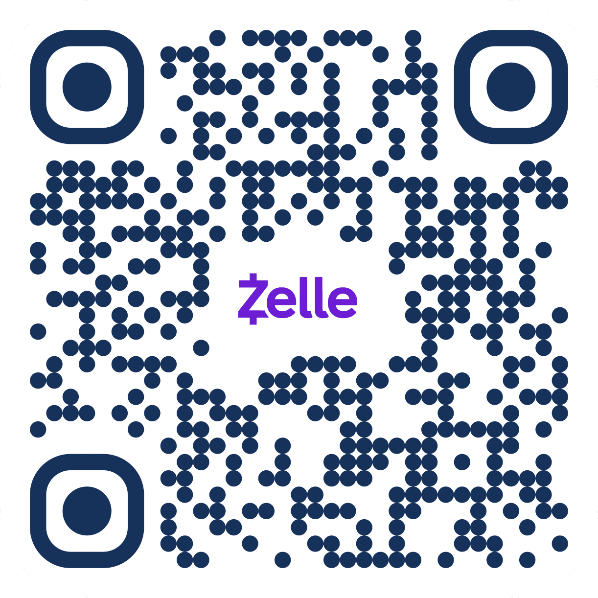 Zelle QR code for Morse For Idaho